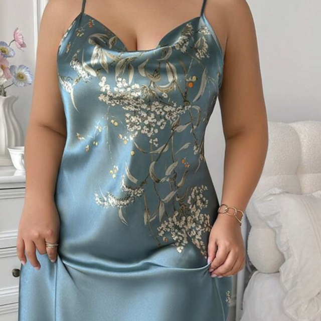 Satin fleurit